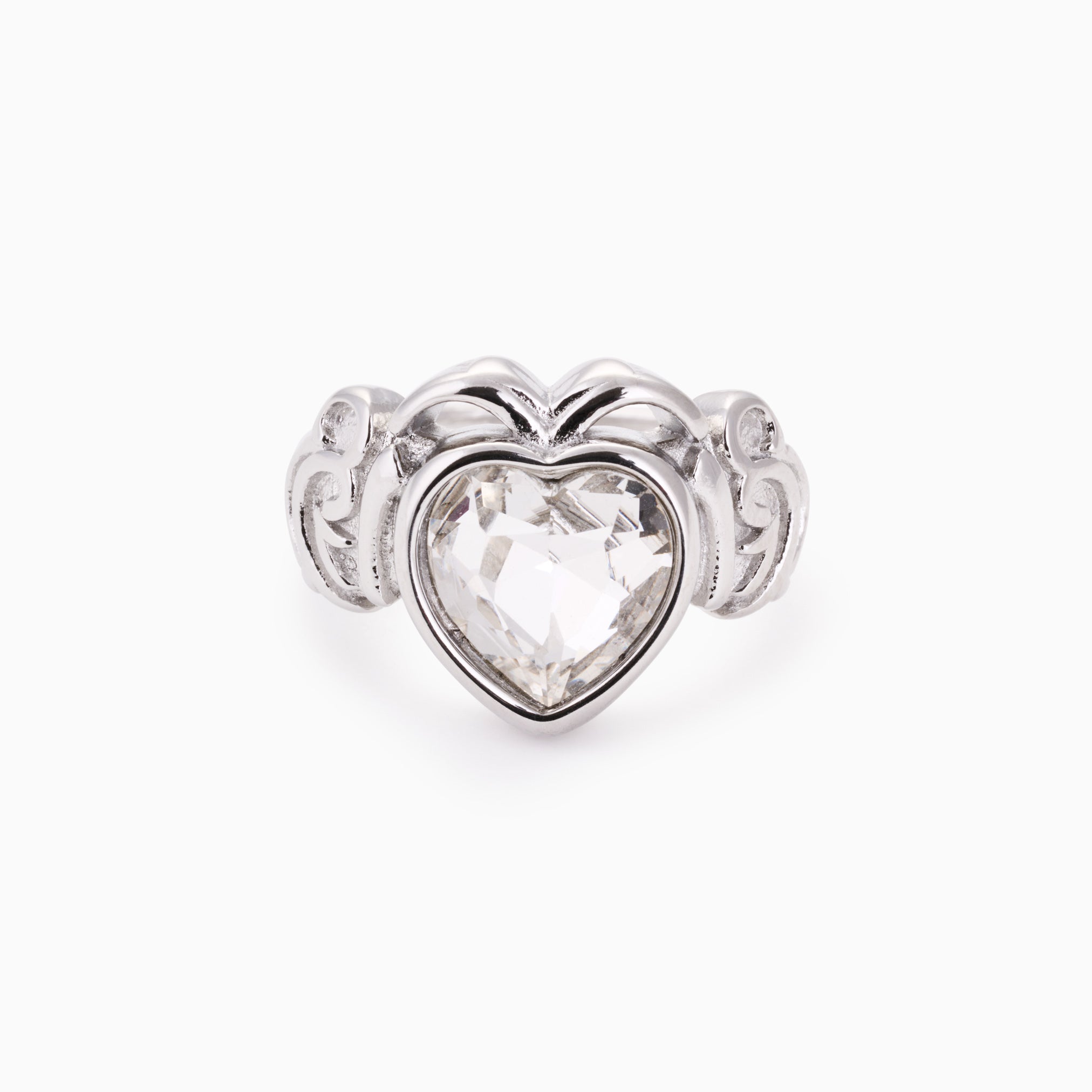 Silver Chunky Claddagh Earrings & Ring (Boxed Gift Set) best gold plated tarnish and water resistant piece by Irish Jewellery brand - Lynott Jewellery
