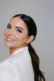 RACHEL GORRY - PAULA STUD EARRINGS best gold plated tarnish and water resistant piece by Irish Jewellery brand - Lynott Jewellery
