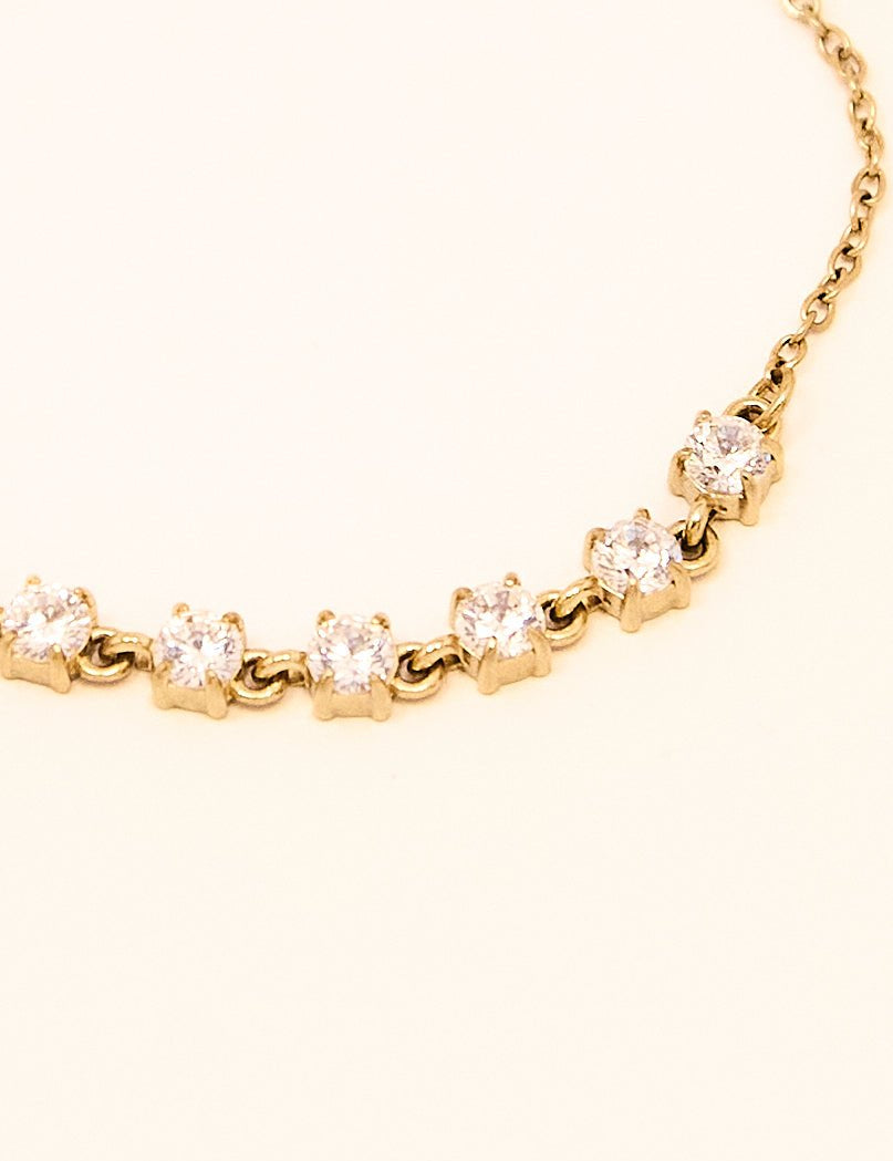 KATJA MIA ADORE ME BRACELET best gold plated tarnish and water resistant piece by Irish Jewellery brand - Lynott Jewellery