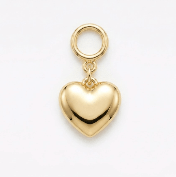 CHUNK BUBBLE CHARM best gold plated tarnish and water resistant piece by Irish Jewellery brand - Lynott Jewellery