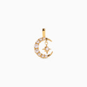 RACHEL GORRY - ENYA MIDNIGHT NECKLACE best gold plated tarnish and water resistant piece by Irish Jewellery brand - Lynott Jewellery