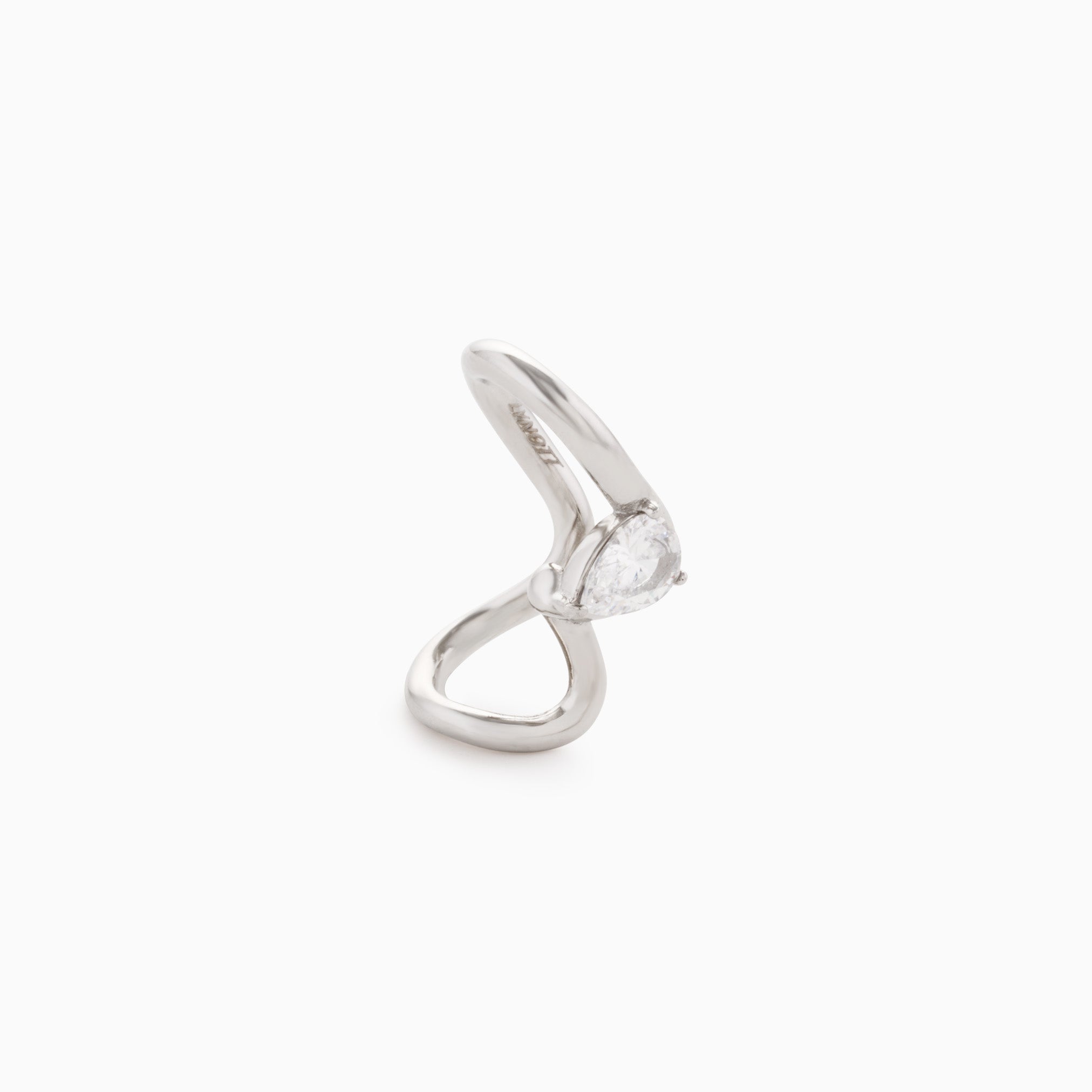 RACHEL GORRY - PAULA EAR CUFF best gold plated tarnish and water resistant piece by Irish Jewellery brand - Lynott Jewellery
