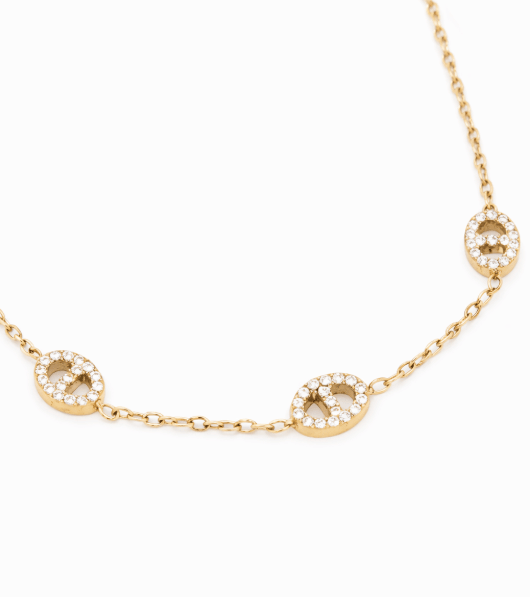 KATJA MIA BRACELET best gold plated tarnish and water resistant piece by Irish Jewellery brand - Lynott Jewellery