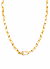 KATJA MIA LUSTRE LINK DAINTY BRACELET  gold plated tarnish and water resistant piece Irish Jewellery brand Lynott Jewellery
