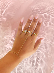 BOOK YOUR WELDING/PERMANENT HAND CHAIN APPOINTMENT best gold plated tarnish and water resistant piece by Irish Jewellery brand - Lynott Jewellery