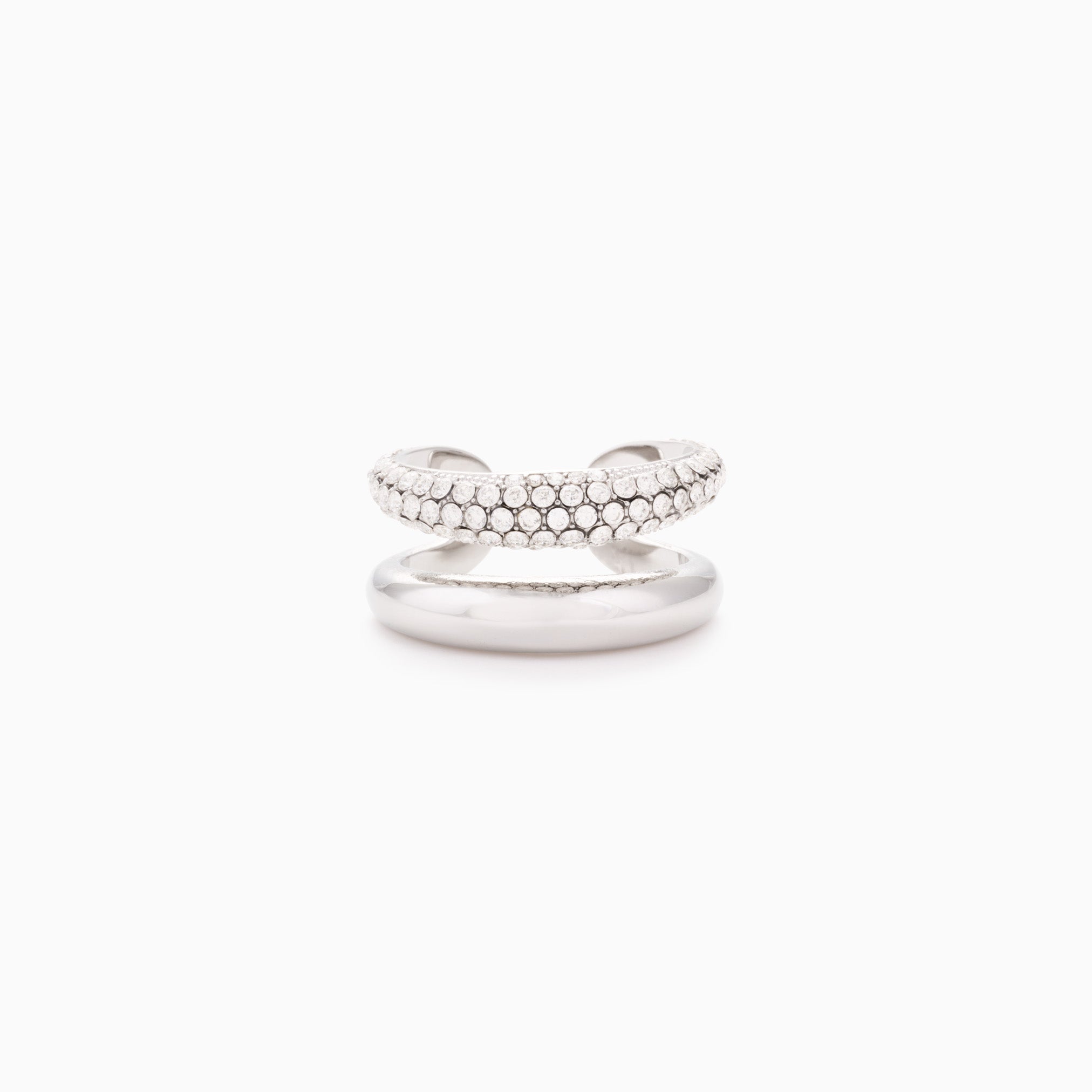 RACHEL GORRY - MARTINA PAVÉ RING best gold plated tarnish and water resistant piece by Irish Jewellery brand - Lynott Jewellery