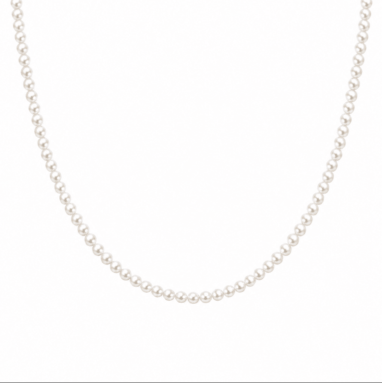 PEARL CHARM NECKLACE best gold plated tarnish and water resistant piece by Irish Jewellery brand - Lynott Jewellery