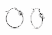 KNOT 3 Piece Boxed Gift Set (Silver) best gold plated tarnish and water resistant piece by Irish Jewellery brand - Lynott Jewellery