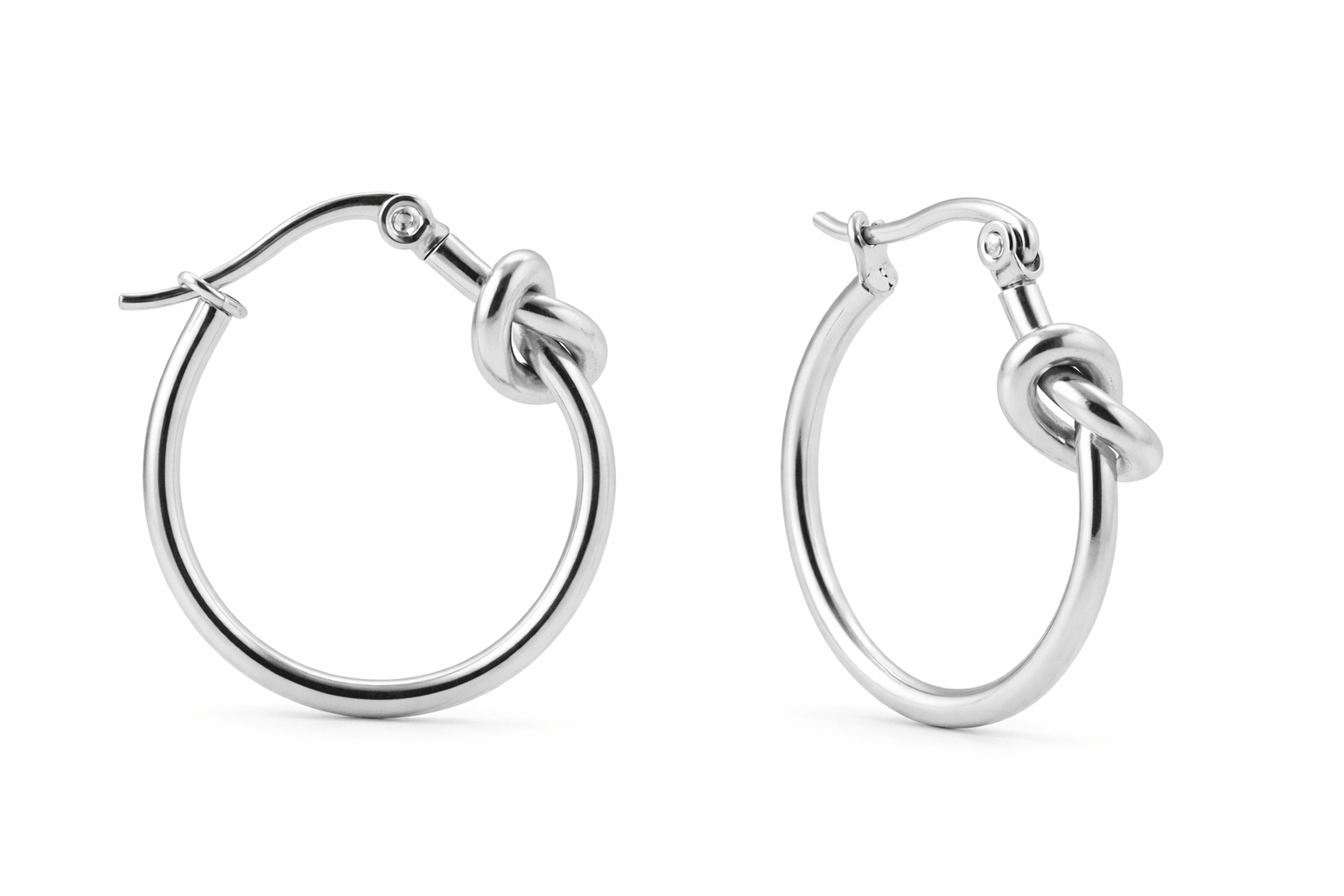 KNOT 3 Piece Boxed Gift Set (Silver) best gold plated tarnish and water resistant piece by Irish Jewellery brand - Lynott Jewellery