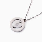 Heart Earrings & Engravable Necklace Boxed Gift Set (Silver) best gold plated tarnish and water resistant piece by Irish Jewellery brand - Lynott Jewellery