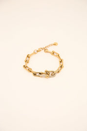 KATIJA MIA LUSTRE CHUNKY BRACELET best gold plated tarnish and water resistant piece by Irish Jewellery brand - Lynott Jewellery