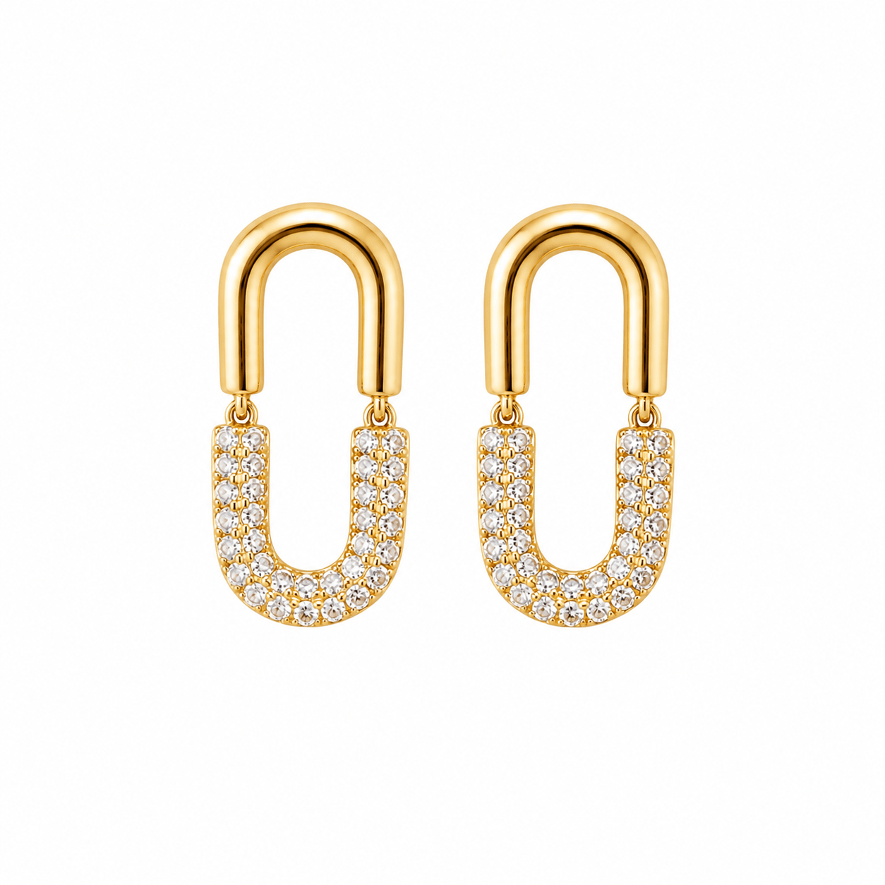 Modern Muse Earring Set best gold plated tarnish and water resistant piece by Irish Jewellery brand - Lynott Jewellery